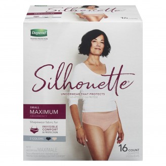 Depend Silhouette Maximum Absorbency Underwear for Women